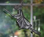 Click to view Witch on Broom Gate Weight photos
