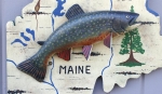 Thumbnail Image: Carved Brook Trout Mount