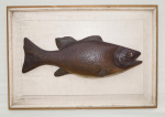 Click to view Carved Bass Fish Plaque photos
