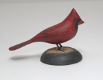 Thumbnail Image: Cardinal Wood Carving by Brian Mitchell