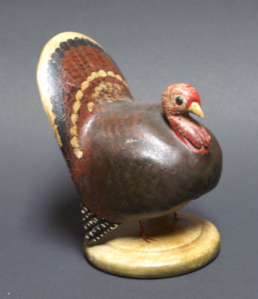 Turkey Wood Carving by Frank Finney