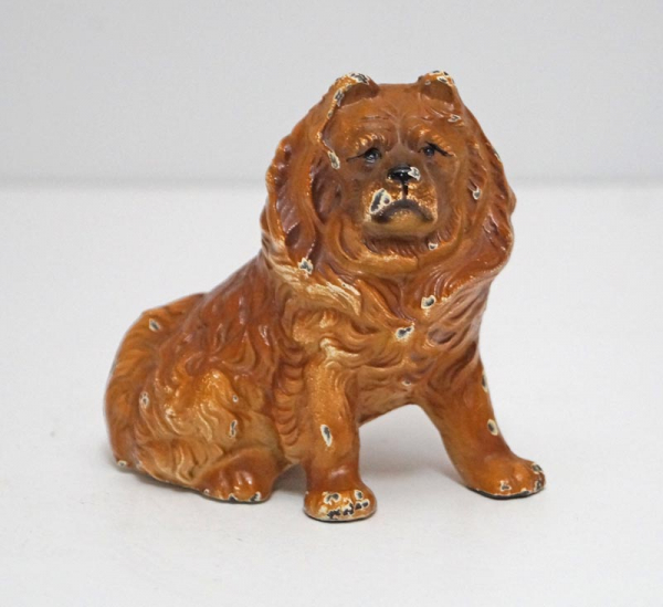 Chow Dog Cast Iron Hubley Paperweight