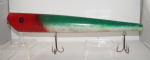 Click to view Oversized Fishing Lure Trade Sign 23” Long photos