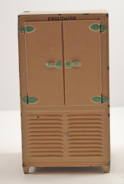 Antique Frigidaire Refrigerator Cast Iron Toy