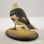 Thumbnail Image: Snow Bunting Bird Wood Carving Frank Finney