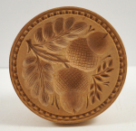 Click to view Acorn w/ Leaves Butter Print Mold  photos