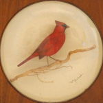 Thumbnail Image: Cardinal Bird Carving Diorama by W. Reinbold