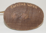 Thumbnail Image: Carolina Wren Bird Carving by Frank Finney