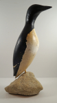 Click to view Egg Rock Island Maine Murre Carved Decoy photos