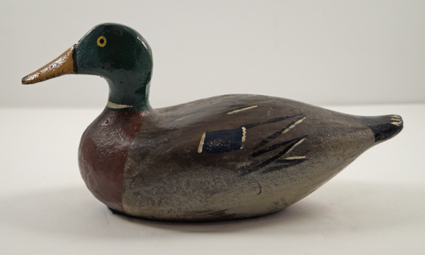 Mallard Duck Cast Iron Hunting Decoy ½ Size