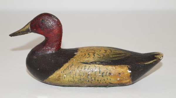 Canvas Back Duck Decoy Iron Paperweight 