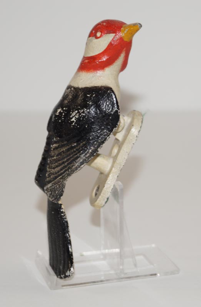 Red Headed Woodpecker Cast Iron Doorknocker
