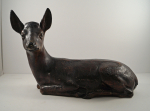 Click to view Oversized Laying Down Deer Cast Iron Doorstop photos