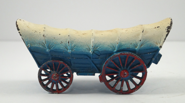 Conestoga Wagon Cast Iron Still Bank