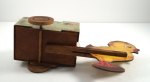 Thumbnail Image: Easter Chick Pulling Cart Candy Container Toy