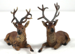 Thumbnail Image: Deer Putz Cast Metal Christmas Figurine #8