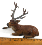 Thumbnail Image: Deer Putz Cast Metal Christmas Figurine #8
