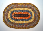 Click to view Antique Braided Mat County Americana #17 photos