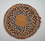 Click to view Antique Braided Table Mat County Americana #6 photos