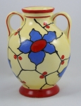 Click to view Czech Pottery Vase photos