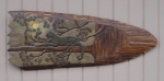 Click to view Tree Cabin Art of a Carved Puma photos