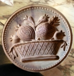 Click to view Fruit Basket Woodenware Butter Print photos