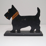 Click to view Antique Scottie Cast Iron Doorstop  photos