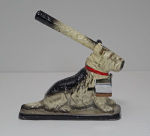 Click to view Sitting Fox Terrier Dog Cast Iron Seal Press photos