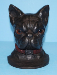 Click to view Antique Boston Terrier Doorstop photos