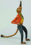 Click to view Antique Monkey Cast Iron Lawn Sprinkler photos