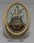 Click to view Antique Castle on Hill Cast Iron Doorknocker photos
