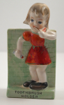 Click to view Girl Brushing Teeth Toothbrush Holder photos