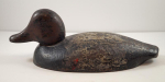 Click to view Red Head Duck Cast Iron Sink Box Decoy photos