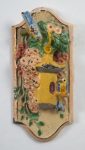 Click to view Birdhouse w/ Birds Cast Iron Doorknocker photos