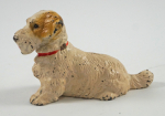 Click to view Sealyham Terrier Dog Cast Iron Paperweight photos