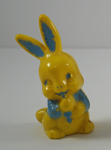 Click to view Easter Rabbit w/ Carrot Child’s Rattles #1 photos